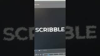 Scribble Text Animation After Effects [upl. by Riehl]