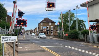 Rainham Level Crossing Kent [upl. by Cordle653]