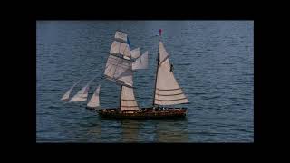 RCTopsail Schooner Prince of Aragon 2020 1813 [upl. by Jessalyn]