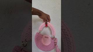 oreo crochet bag tshirt yarn bag crochet [upl. by Lacym612]