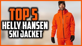 Top 5 Best Helly Hansen Ski Jacket of 2024 [upl. by Leroj167]