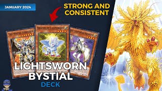 STRONG AND CONSISTENT LIGHTSWORN BYSTIAL Deck Duels 2024 YGOPRO JANUARY 2024 [upl. by Ninnetta980]