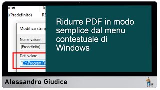 Riduci PDF Facilmente Guida Pratica dal Menu Contestuale di Windows [upl. by Nosreve]