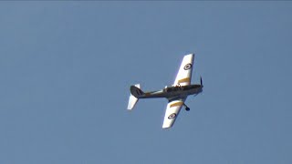 AirShow Radom 2023  de Havilland Canada DHC1 Chipmunk [upl. by Boothman942]