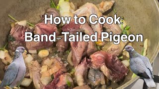 How to Cook Bandtailed Pigeon  Hmongstyle cooking [upl. by Aeslehs610]