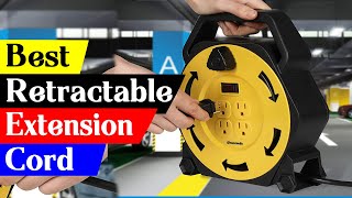 5 Best Retractable Extension Cord Reviews in 2024 [upl. by Wilkens]