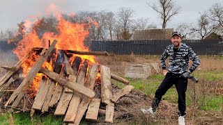 🌑 ВОЗРОЖДАЮ ХУТОР ПРЕОБРАЖЕНИЯ ПОМЕСТЬЯ УБРАЛИ ТОННЫ МУСОРА РЕМОНТ ДОМА [upl. by Newmann]