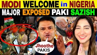 MAJOR GAURAV ARYA ANGRY ON PAK PM  PM MODI WARM WELCOME IN NIGERIA Harimohan [upl. by Sudnor]