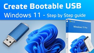 Create UEFI Bootable USB Windows 11  Step by Step guide  Tosnosh Tech [upl. by Merlina710]