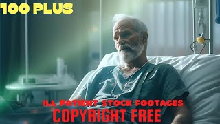 ILL Patient stock footages royalty free [upl. by Nitsirc]