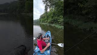 Catching my camera on Crooked Creek  Kayak Fishing  Bonafide RVR 119  Nature [upl. by Anej]