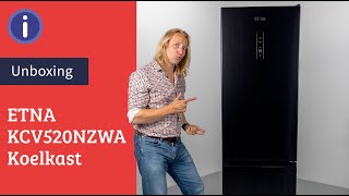 Unboxing ETNA KCV520NZWA Koelkast [upl. by Elsey474]