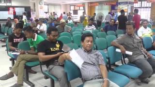 Hot state of affairs at Terengganu Road Transport headquarters [upl. by Yntruoc]