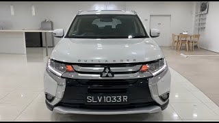 Mitsubishi Outlander 24 CVT Sunroof 2015 Rear Entertainment Facelift  SLV1033R [upl. by Cheney]