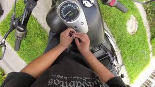 Cambio de liquido refrigerante Honda Shadow Victor Vega Motovlog Ep 63 [upl. by Anglo]