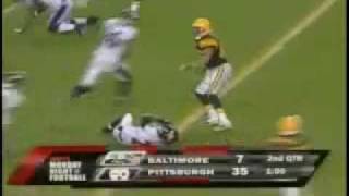 Hines Ward kills Ed Reed [upl. by Florette]