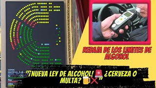 quot¡Alerta Nueva Ley de Alcohol al Volante 🚨 02gl en Sangre y 01mgl en Aire ¡Multas Aseguradasquot [upl. by Volnay]