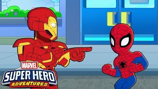 Top 10 EPICKICH momentów Spidiego  Marvel Super Hero Adventures [upl. by Eliathas]