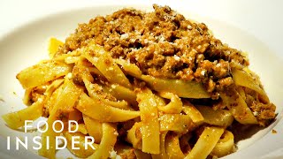 Emilios Ballato Makes The Best Pasta Bolognese In NYC  Legendary Eats [upl. by Dieball]