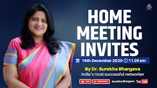 Home Meeting Invitations  Dr Surekha Bhargava [upl. by Rosena65]