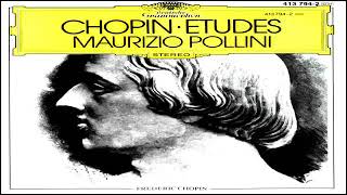 Chopin  24 Etudes Op 10  Pollini [upl. by Sema]