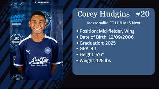 Corey Hudgins 2023 MLSNEXT U19 Highlights [upl. by Ynoble]