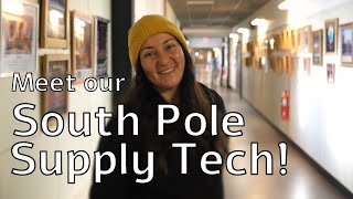 Toni Traub  Our supply tech at the South Pole [upl. by Lonne]