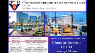 Webinar 6 CPT for Deep Foundation Design with examples in CPeTIT by Dr Robertson May 2 2013 [upl. by Inalel]