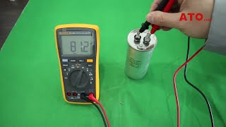 CBB65 Capacitor Test for Frequency Converter Troubleshooting [upl. by Icul]