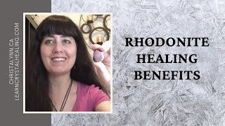 Healing with Rhodonite [upl. by Nnaecarg602]