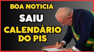 SAIU CALENDÁRIO PIS 2024  Governo Propõe Calendário do PIS para quem trabalhou em 2022  Abono PIS [upl. by Kaja]