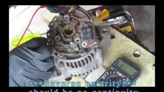 How to replace diagnose and repair Toyota Alternator  Disassemble and Reassemble [upl. by Lingwood819]