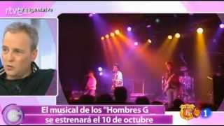 Hombres G  Entrevista programa Gente tve Enero 2013  Parte 1 [upl. by Noryahs]