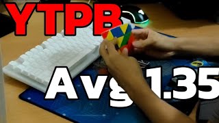 Pyraminx Average 135 YTPB [upl. by Eidnew]