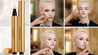 HOW TO REALLY USE YSL TOUCHE ECLAT  A FULL DEMO [upl. by Ainar]