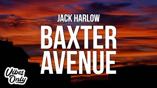 Jack Harlow  Baxter Avenue Lyrics [upl. by Tova]