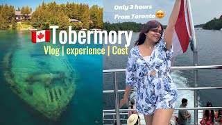 Tobermory Vlog  Cruise experience  cost  Canada vlogs 🇨🇦 [upl. by Schnapp]