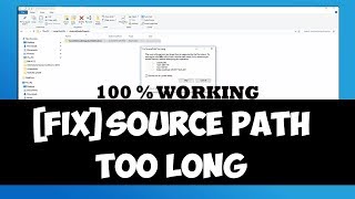 How to fix Path Too Long and File Name is Too Long errors in Windows using WinRAR [upl. by Hibbert]