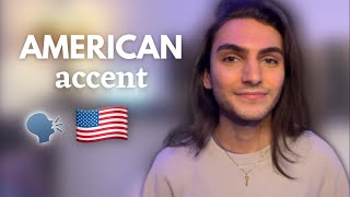 How to AMERICAN ACCENT 🇺🇸 3 steps [upl. by Yasnyl]