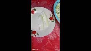 Cutting amp Peeling Bottle Gourd ASMR [upl. by Chloras]