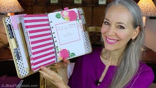 Review Franklin Covey My Minds Eye Planner Love Binder 2017 Botanical Planner Inserts and More [upl. by Brogle103]