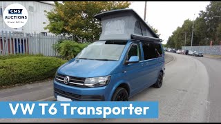 VW T6 Transporter  Motorhome Auction [upl. by Eey]