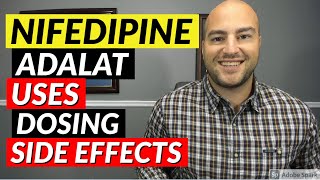 Nifedipine Adalat  Uses Dosing Side Effects  Medication Review [upl. by Alyad]