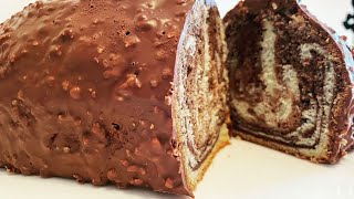 Recette Cake Marbré Glaçage Rocher [upl. by Sabu]