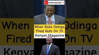 When Raila Odinga suspended William Ruto back when he was the Agriculture CS [upl. by Tarrel]