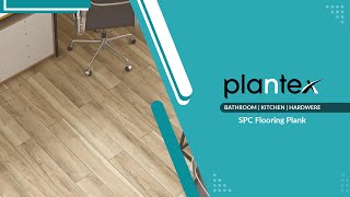 Plantex SPC Tiles for FloorInterlocking Sound Insulated Flooring Plank [upl. by Letsyrc]