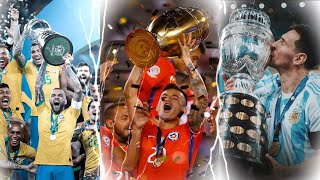 Every COPA America Final  2015  2023 🔥 [upl. by Jareen]