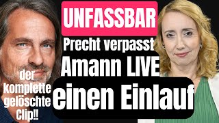 Überall Gelöscht Precht RECHNET mit Amann AB🔥 Satirischer TalkKnaller des Jahres [upl. by Foote124]