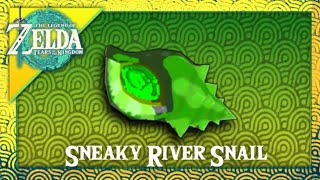 Sneaky River Snail Locations  Tears of the Kingdom [upl. by Melicent]