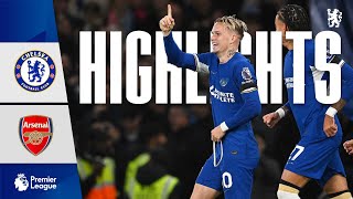 Chelsea 22 Arsenal  HIGHLIGHTS  Premier League 202324 [upl. by Rufe]